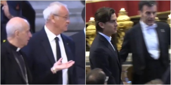 Papa Francesco, anche la Roma a San Pietro per l'ultimo saluto: chi c'era con Ranieri e Dybala