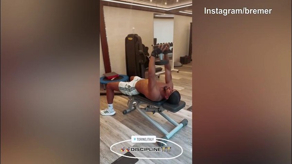 Juventus, altro giorno in palestra per Bremer