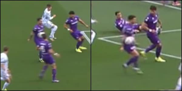 Moviola Fiorentina-Empoli, Rapuano non fischia. Cataldi-braccio, non è rigore