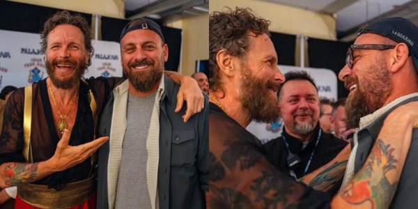 Jovanotti incontra De Rossi: cosa si sono detti e la sorpresa di Fiorello sul palco a Roma