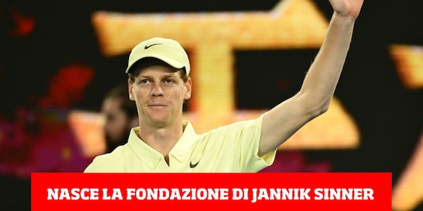 Sinner lancia la sua fondazione: aiuterà i bambini attraverso lo sport e l'istruzione