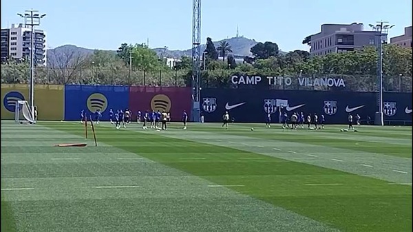 Il Barcellona prepara la sfida all'Inter