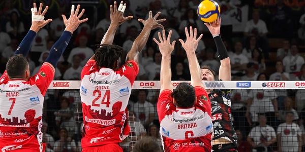 Play Off 3° posto: Perugia vince Gara 1 con Piacenza