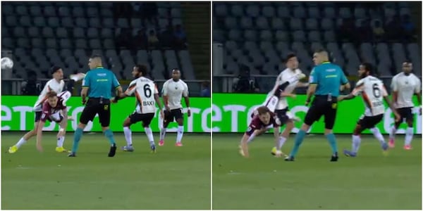 Kike Perez, botta fortissima al volto in Toro-Venezia: costretto al cambio