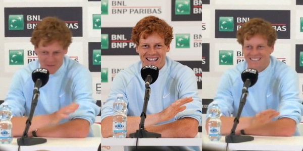 La risposta di Sinner sul gossip con Lara Leito fa ridere tutti in conferenza stampa