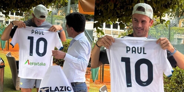 Tommy Paul agli Internazionali con la maglia della Lazio: il regalo a sorpresa
