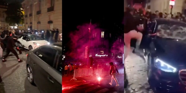 Caos a Parigi dopo Psg-Arsenal: tifosi feriti e auto incendiate dopo i festeggiamenti per la Champions League