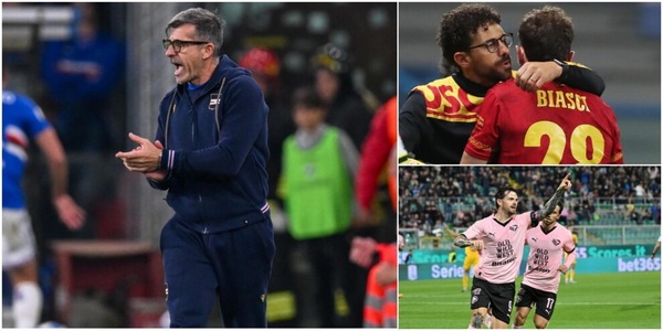 Serie B, la Sampdoria respira. Catanzaro e Palermo ai play-off, crollo Bari