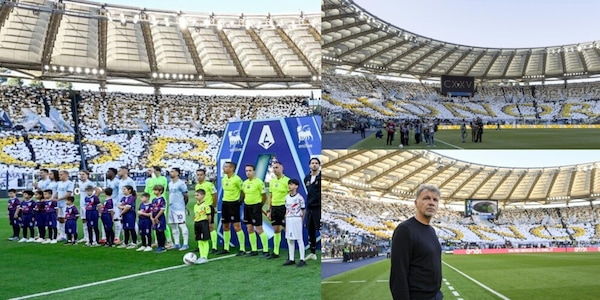 Lazio-Juventus, altra grande scenografia della Curva Nord