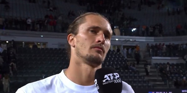Zverev furioso con l'intervistatore agli Internazionali d'Italia: "È una domanda stupida"