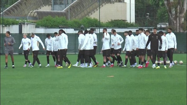 Coppa Italia, Milan in campo per la rifinitura