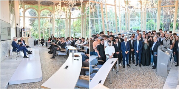Andrea Abodi incontra gli studenti della Luiss Business School: le foto
