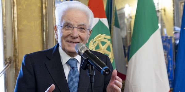 Internazionali, Sergio Mattarella in tribuna al Centrale per la finale Paolini-Gauff