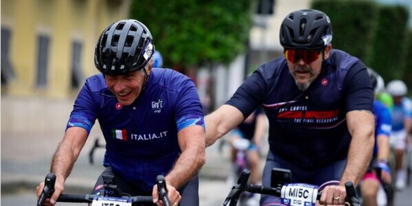 Lo Cicero e Abodi insieme in bicicletta: le parole dell'ex rugbysta