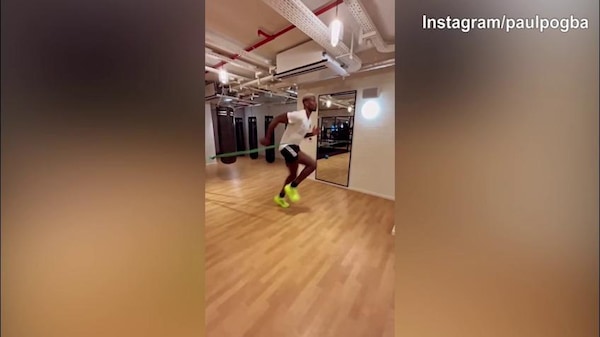 Pogba in palestra: che forza per il francese!
