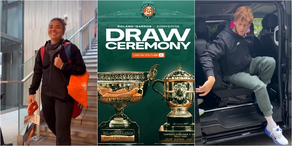 Roland Garros, sorteggio e tabellone: ecco gli avversari di Sinner, Musetti e Paolini