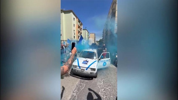 Napoli, c'è già clima di festa