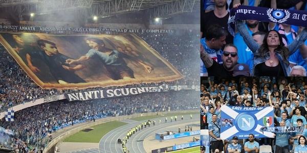 Napoli, coreografia da brividi e show sugli spalti del Maradona: tutte le foto