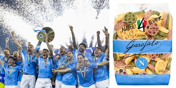 Pasta Garofalo celebra ancora lo Scudetto del Napoli con una pasta e un pack dedicati
