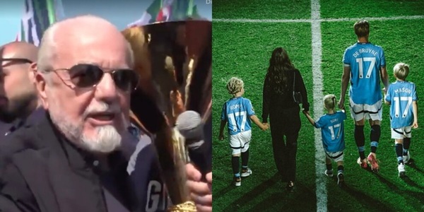 Chi è Mason, il figlio di 9 anni di De Bruyne che ha stregato il presidente De Laurentiis in videochiamata