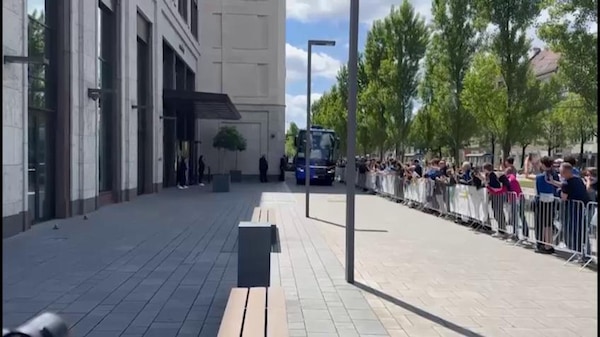 L'Inter è arrivata a Monaco di Baviera