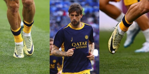 Acerbi e la scelta prima di Psg-Inter: il dettaglio nel riscaldamento pre finale Champions non sfugge ai social
