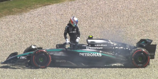 Antonelli, che sfortuna con la Mercedes: costretto al ritiro anche al Gp di Spagna