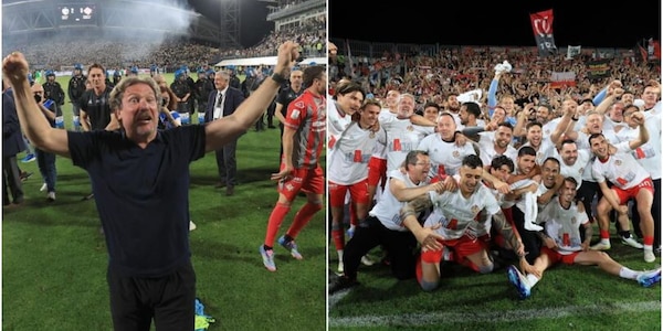 Cremonese, esplode la festa: Stroppa esulta per il ritorno in serie A