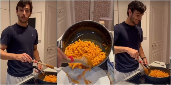 Musetti chef al Roland Garros dopo il successo su Rune: il video dell'azzurro è virale