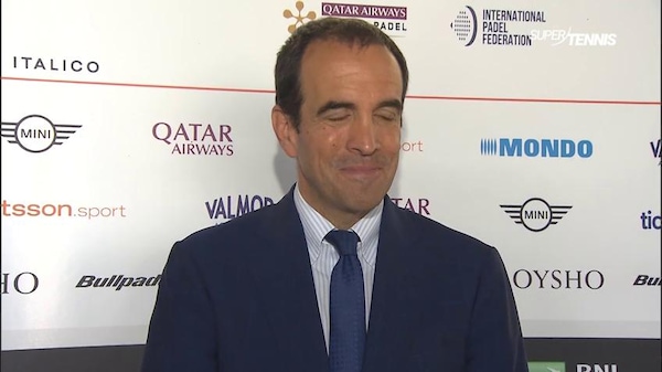 Premier Padel a Roma, intervista a Luigi Carraro