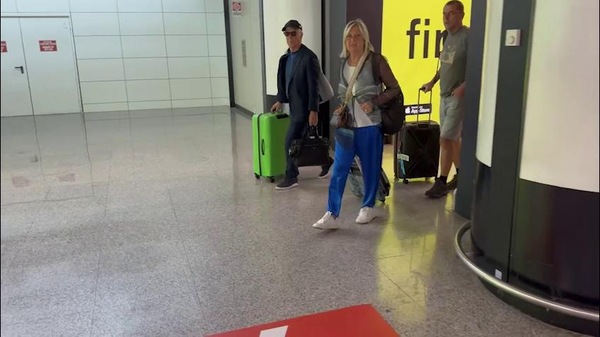 Roma, Gasperini è sbarcato in città