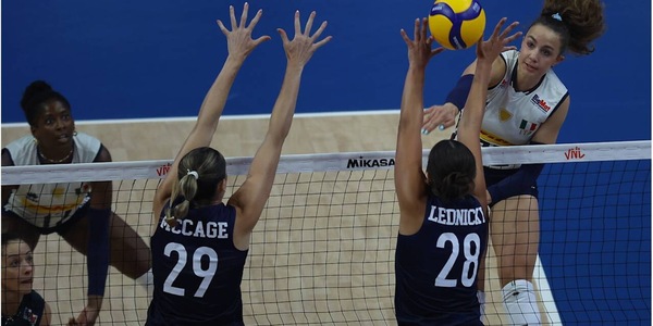 VNL: l'Italia batte gli Usa all'esordio