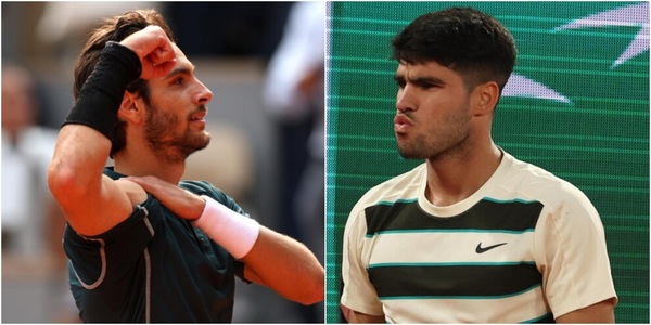 Musetti-Alcaraz, Roland Garros semifinale: l'azzurro si ritira durante il quarto set