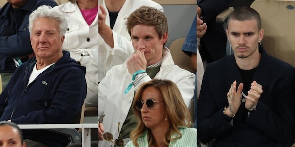Da Dustin Hoffman al figlio di Beckham: i vip per Musetti-Alcaraz al Roland Garros