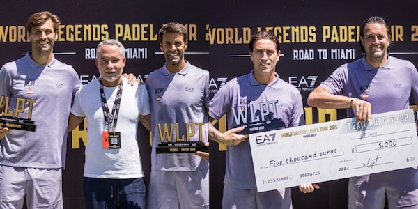 EA 7 World Legends Padel Tour, la magia della tappa di Madrid