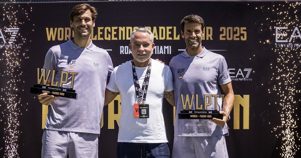 EA 7 World Legends Padel Tour, trionfo spagnolo a Madrid con Llorente e Prieto
