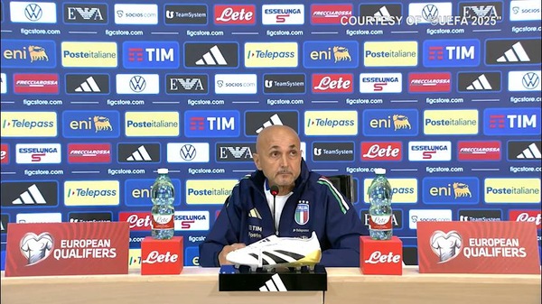 Spalletti si commuove e lascia la conferenza stampa