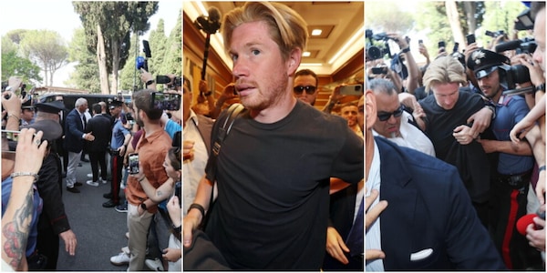 Delirio De Bruyne, tifosi del Napoli impazziti: l'incredibile accoglienza a Roma