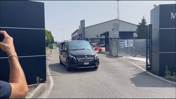 Como, Baturina: "Felice di essere qui"