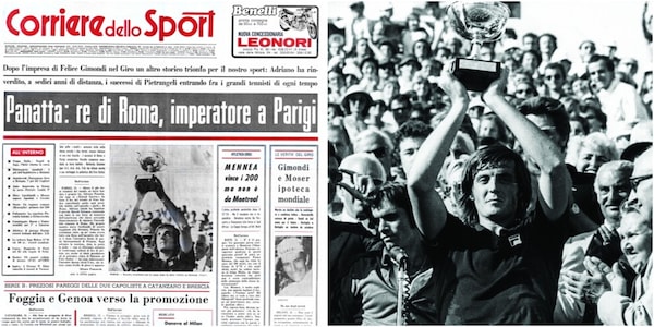 Quando Panatta si prese Parigi