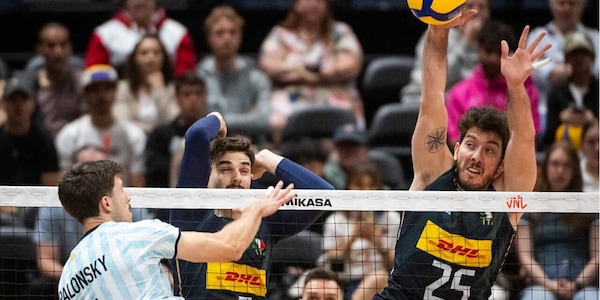 VNL: l'Italia batte l'Argentina in quattro set
