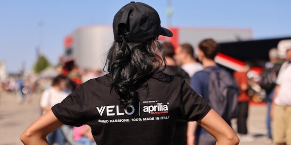 MotoGp, nuovo sponsor per Aprilia: arriva Velo nel segno del Made in Italy