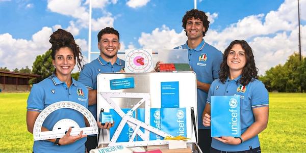 La Federazione Italiana Rugby e UNICEF insieme per aiutare i bambini
