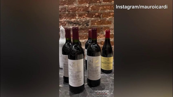 Icardi, che collezione di vini: "La cantina è felice"