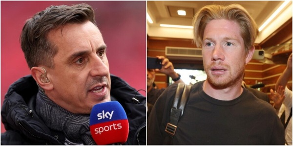 Neville incorona De Bruyne: "Miglior giocatore della Premier degli ultimi otto anni"