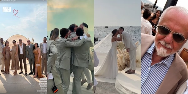 Matrimonio Politano, che show: Spinazzola e Juan Jesus scatenati, tutti gli invitati presenti