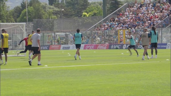 Napoli, programmate tre amichevoli a Castel di Sangro