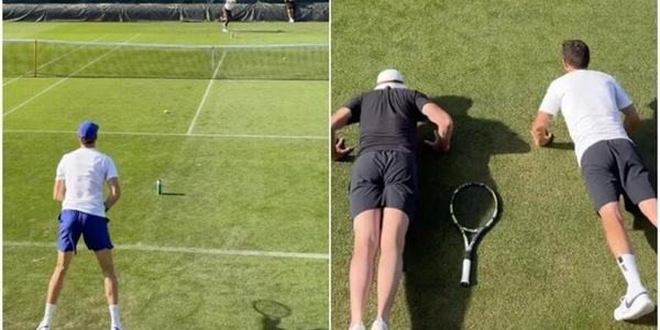 Sinner e la curiosa sfida con Sabalenka a Wimbledon: alla fine Cahill e Vagnozzi pagano pegno e…