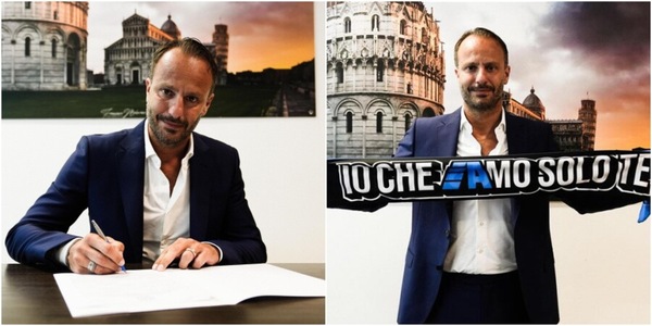 Pisa, Gilardino è il nuovo allenatore: l'annuncio ufficiale
