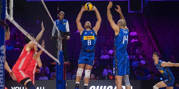 VNL: Italia travolgente contro la Cina